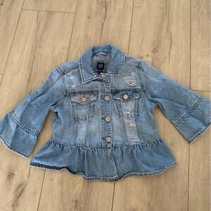 Gap blue denim jacket with